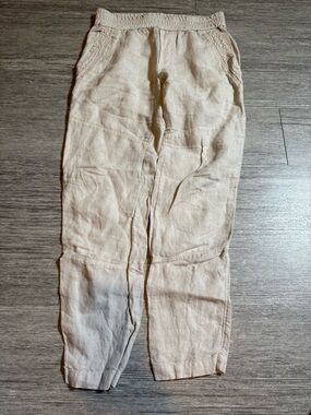 James Perse Coastal Grandma Linen Pants Minimalist Capsule Wardrobe Summer Chic